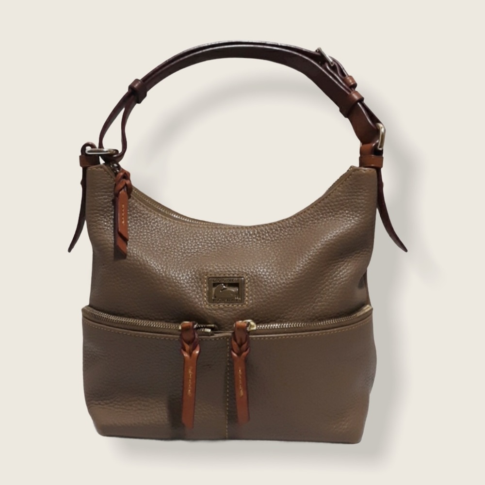Dooney & Bourke Elephant Color Leather Purse
